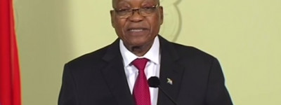 Jacob Zuma in diretta televisiva annuncia le sue dimissioni da presidente della repubblica