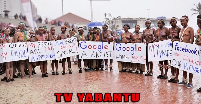 La protesta delle donne swazi e zulu contro social (Courtesy TV Yabantu)