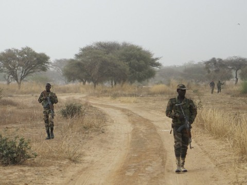 Militari in perlustrazione in Niger