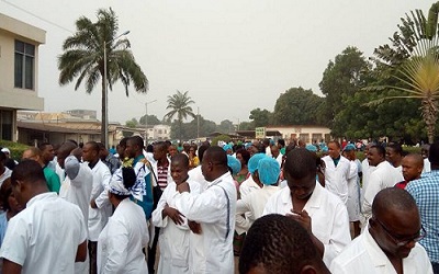 Medici e paramedici in sciopero a Lomé