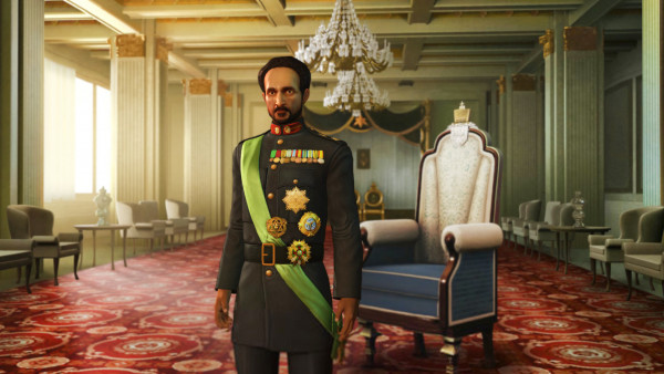 L'Imperatore Etiope Haile Selassie