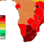 Mappa dell’AIDS nell’Africa Subsahariana