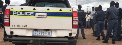 Polizia sudafricana (Courtesy Amnesty International)