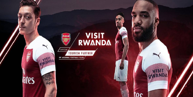 Kagame finanzia l’Arsenal (sua squadra del cuore) per promuovere il turismo in Ruanda