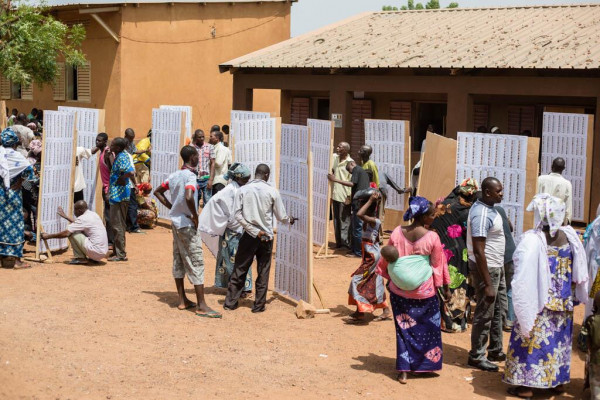Seggio elettorale in Mali