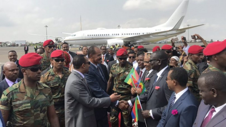 Altro passo verso il disgelo: Isaias in visita per tre giorni ad Addis Ababa