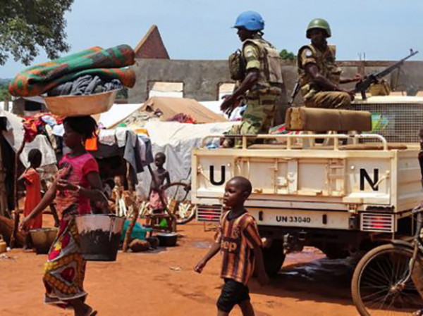 Minusca, i caschi blu dell'UNU in Centrafrica