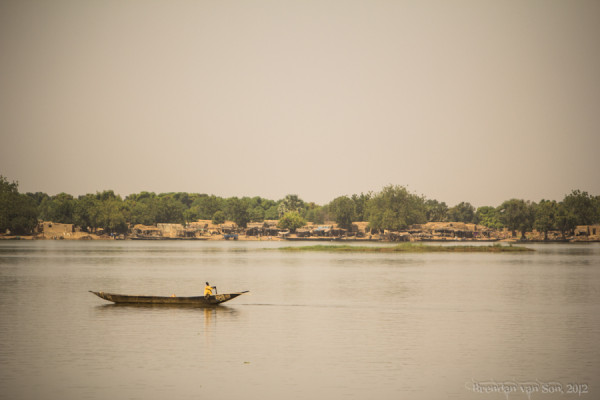 Una veduta del fiume Niger