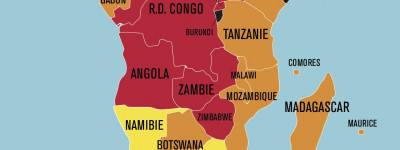 Il Mozambico è classificato in arancione come "Paese con problemi sensibili" (Courtesy Reporter sans Frontieres)