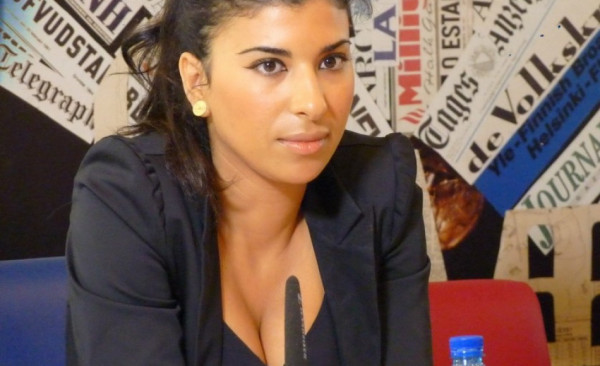 La giornalista di origine marocchina Karima 