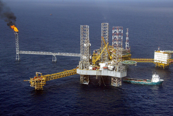 Piattaforma petrolifera in Nigeria