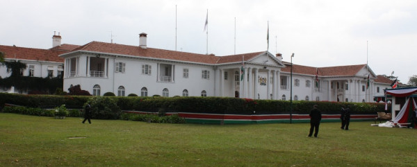 La State House, il palazzo presidenziale di Nairobi 