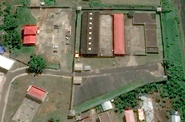 La prigione famigerata di Black Beach, a Malabo, in Guinea Equatoriale