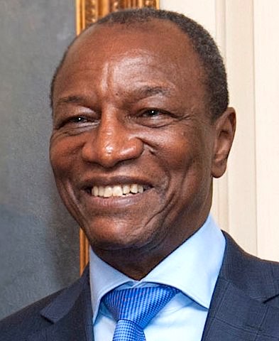 Il presidente guineano Alpha Condé