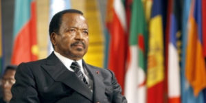 Paul Biya, presidente del Camerun al suo settimo mandato