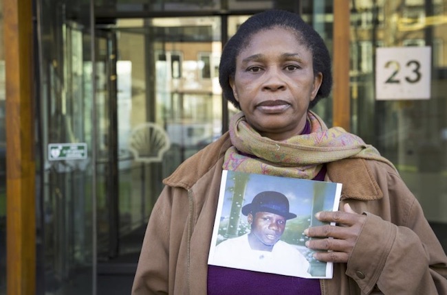 Esther Kiobel, vedova di Barinem, impiccato dopo un processo farsa del 1995 in Nigeria (Courtesy Amnesty International)