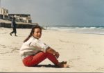 Mogadishu Aug 1993 Ilaria sulla spiaggia