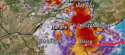 Area del ciclone Idai tra Mozambico, Zimbabwe e Malawi (Courtesy CNN)
