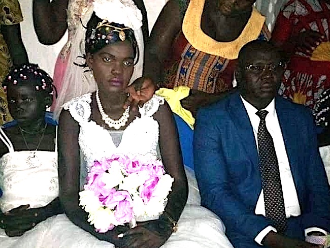 La diciassettenne sposa in Sud Sudan