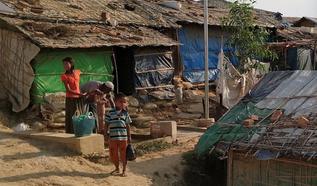 Campo profughi rohingya a Cox's Bazaar