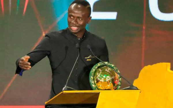 Il senegalese Sadio Manè incoronato re del calcio africano