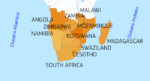 mappa siccità aiuti umanitari africa meridionale