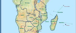 Mappa dei Paesi membri SADC (Courtesy SADC)