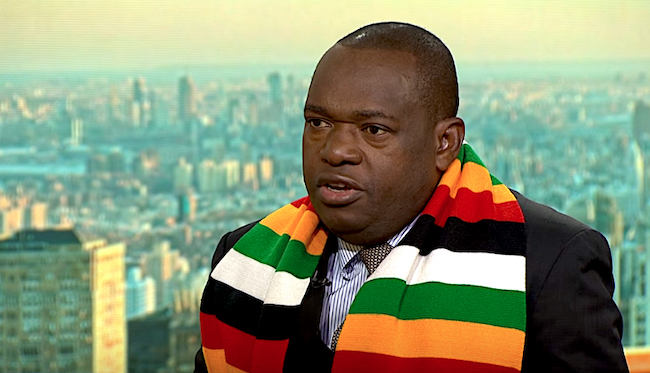 Sibusiso Moyo, ministro degli Esteri dello Zimbabwe
