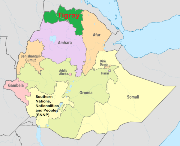 Etiopia: bombardamenti in Tigray si inasprisce il conflitto con Addis Ababa