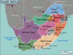 Mappa del Sudafrica, il 90% dell’allevamento di leoni in due province