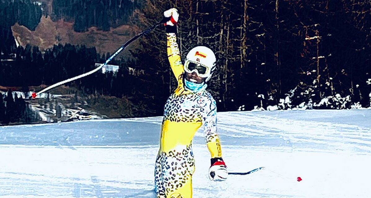 Sulle piste del campionato del mondiali di sci di Cortina svetta un’atleta keniota