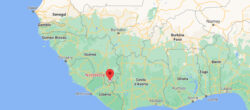 ebola mappa inizio contagio Guinea