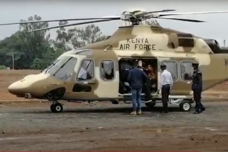 Mercanti d’armi in azione: elicotteri Leonardo alle forze di polizia del Kenya