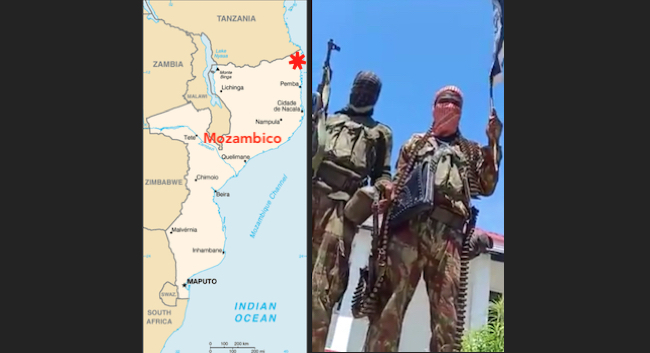 sudafricani - jihadisti a Cabo Delgado
