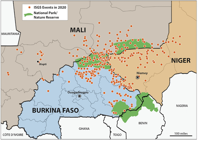 Sahel ISGS 2020 - ACLED