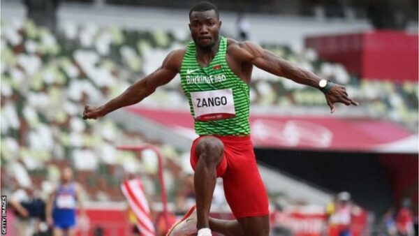 Canguro africano entra nella storia sportiva del Burkina Faso: bronzo nel salto triplo