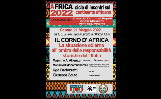Africa ExPress a Firenze per parlare del Corno d’Africa