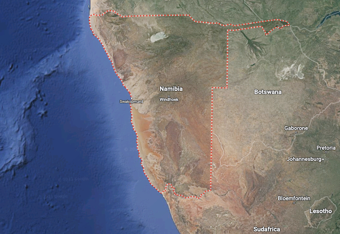 idrogeno verde mappa Namibia