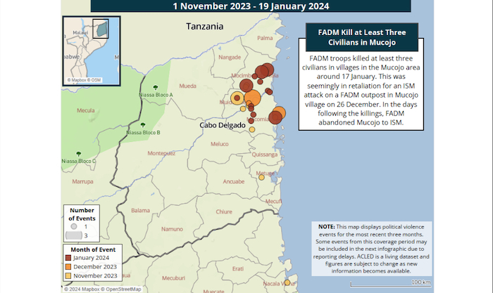 SADC SAMIM mappa scontri Cabo Ligado