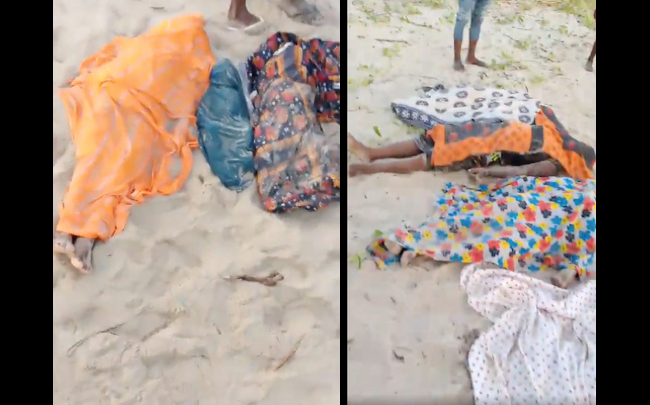 morti annegati nel naufragio di Nampula