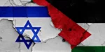 bandiere israeliane e palestinesi