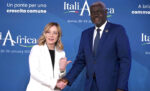 Giorgia Meloni e Moussa Faki