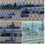 in gran segreto aereo atterra a Cagliari