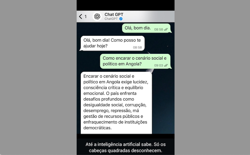Angola e ChatGPT