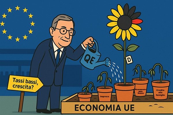 Draghi non perde il vizio. E mantiene anche il pelo