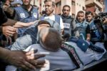 funerale giornalisti a Gaza