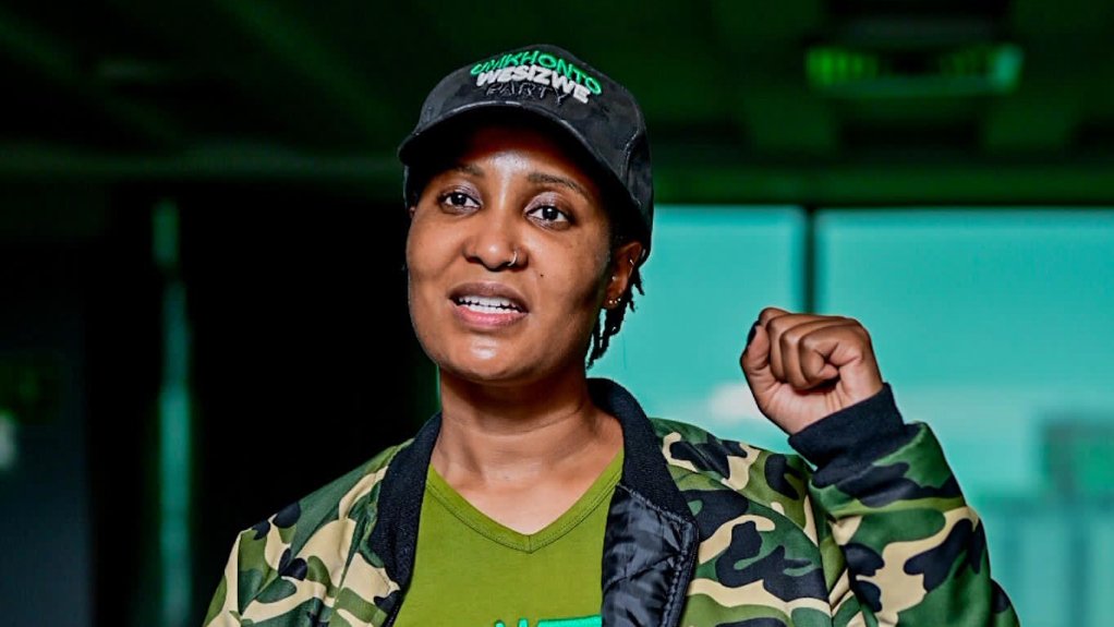 Duduzile Zuma-Sambudla, una delle figlie dell’ex presidente sudafricano Jacob Zuma.