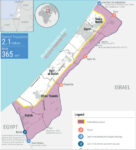gaza map aprile 2026