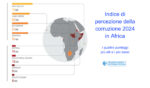 Indice percezione corruzione Africa subsahariana 2024